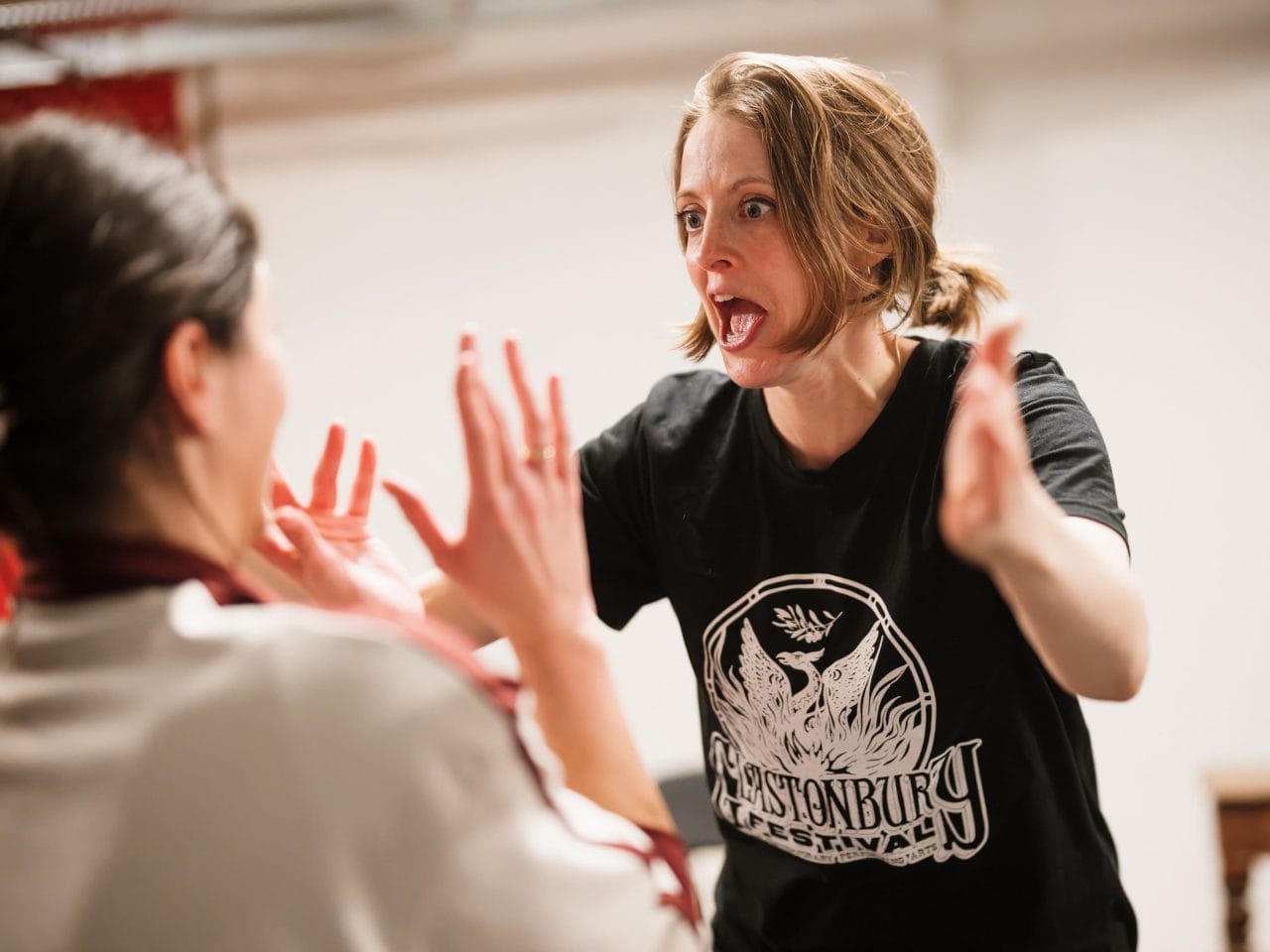 Alice Lucy and Lucy Farrett (c) Alex Brenner