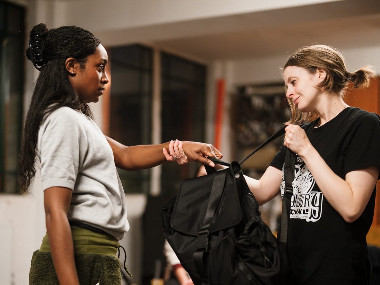Simona Brown and Lucy Farrett (c) Alex Brenner