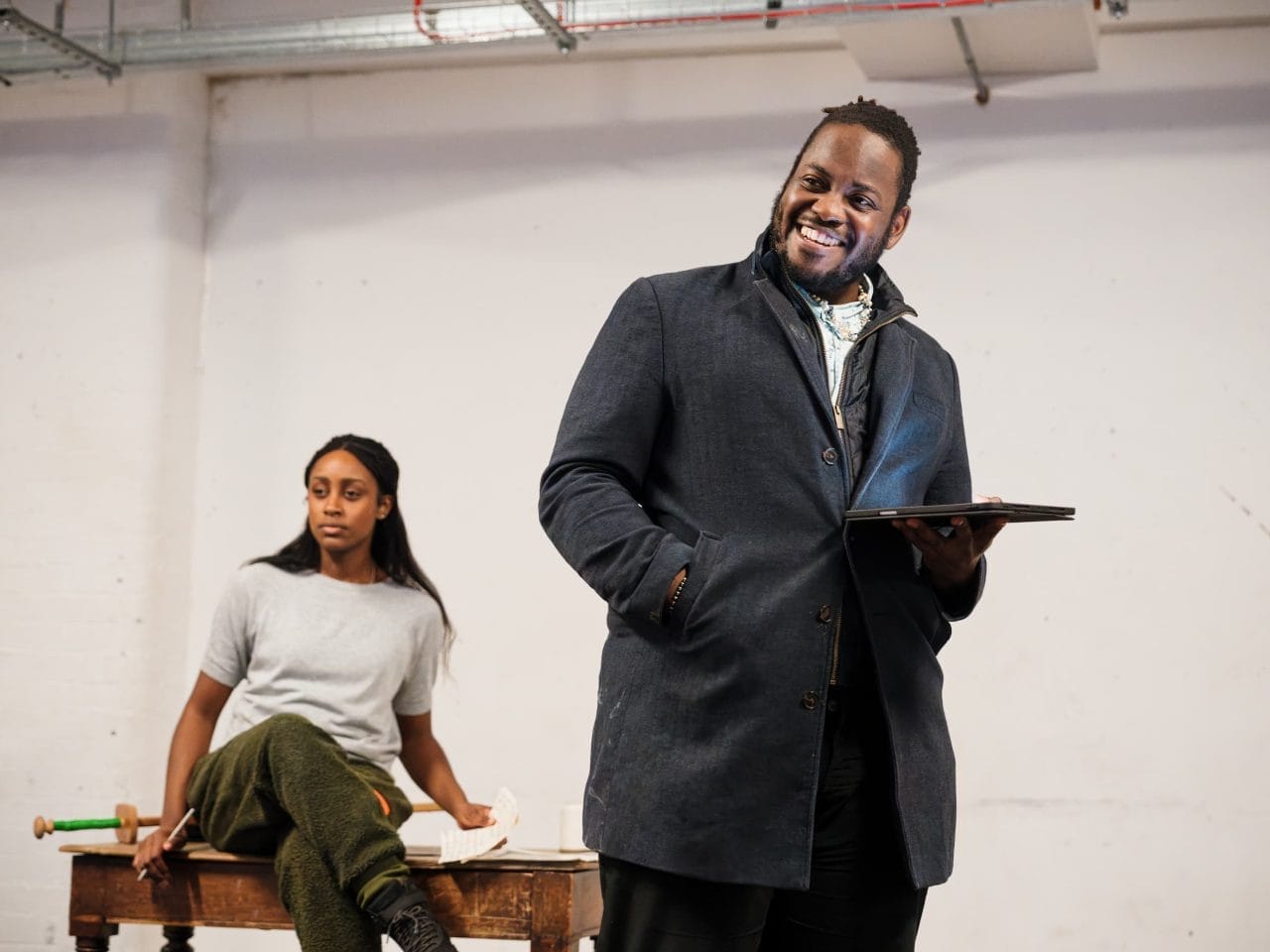 Simona Brown and Tendai Humphrey Sitima (c) Alex Brenner