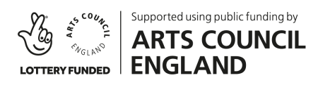 Lottery Funded, Supported using public funding by Arts Council England